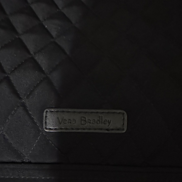 Vera Bradley Black Quilted Diaper Bag - Picture 2 of 11